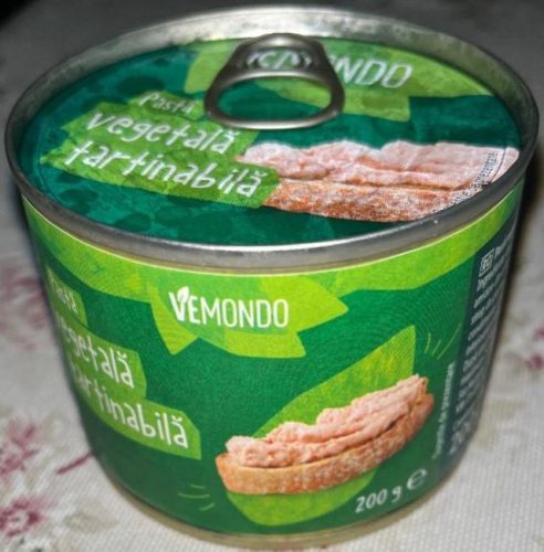 Vemondo növényi pástétom - natúr - 200 g