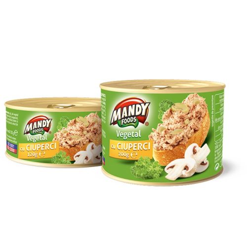 Mandy növényi pástétom - gombás - 200g