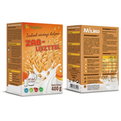 Növényi italpor zabliszttel 400g