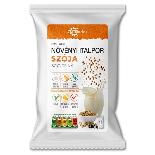 Mildrink szója italpor – natúr