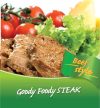 Goody Foody – Beef Style VEGAN - marhahús ízű – STEAK 400g Goody Foody – Beef Style VEGAN - marhahús ízű – STEAK 400g