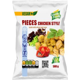   Goody foody - vegan kockák - csirkehús ízű - 500g mirelit