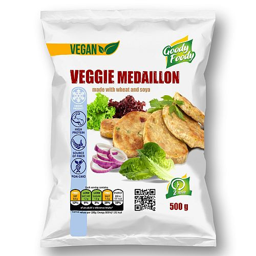 Goody foody - vegan szelet - zöldséges - 500g mirelit