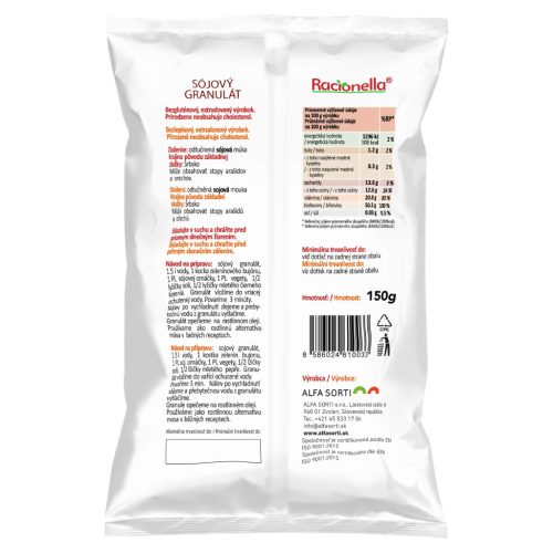 Racionella Szójagranulátum 150g
