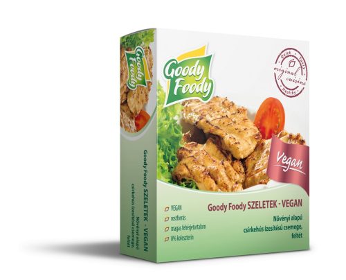 Goody Foody - VEGÁN csirkehús ízű sült szelet - 155g