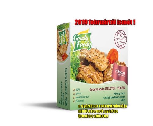 Goody Foody - VEGÁN csirkehús ízű sült szelet - 155g