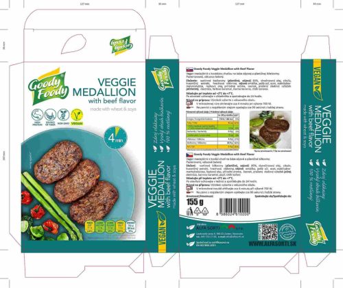 Goody Foody - VEGÁN marhahús ízű sült szelet -155g