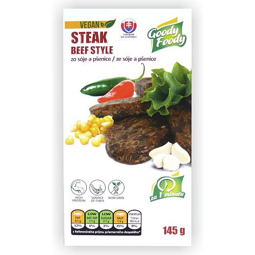 Goody Foody - VEGÁN marhahús ízű sült szelet -155g
