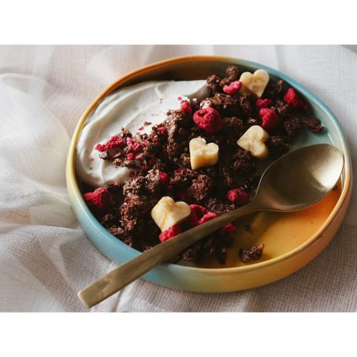 Müzli szívvel - málna - belga csokoládé - 250g