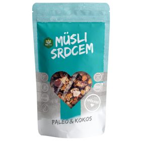 Müzli szívvel - banán - belga csokoládé - 250g