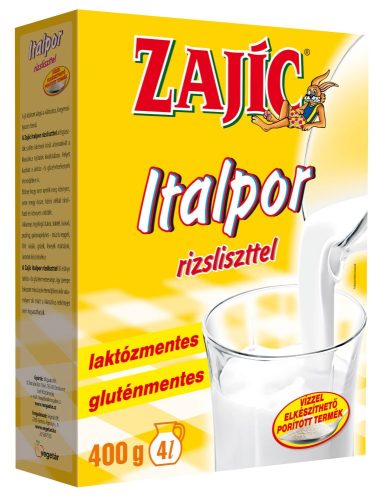 Zajic Italpor rizsliszttel_400 g